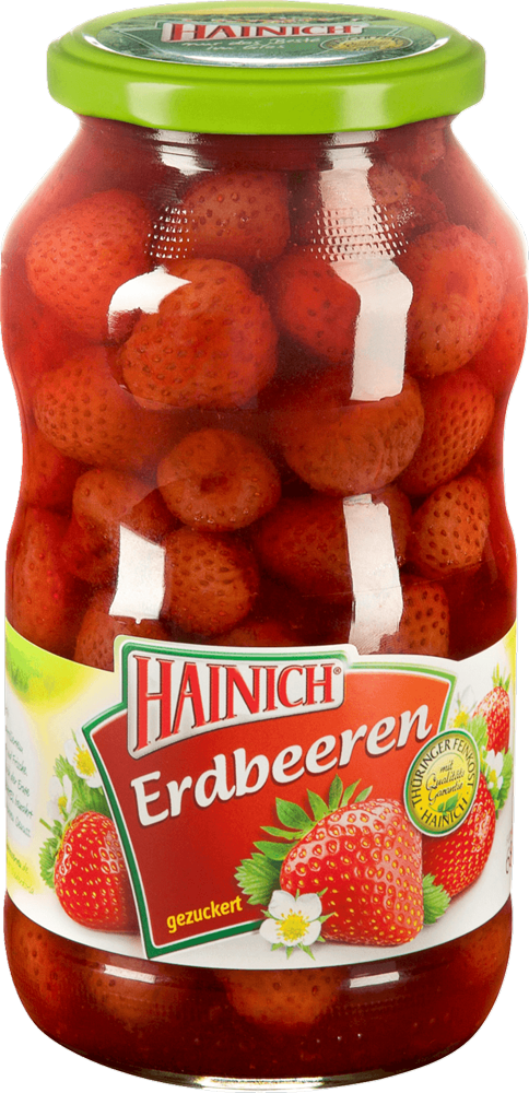 Ein Glas Erdbeeren von HAINICH